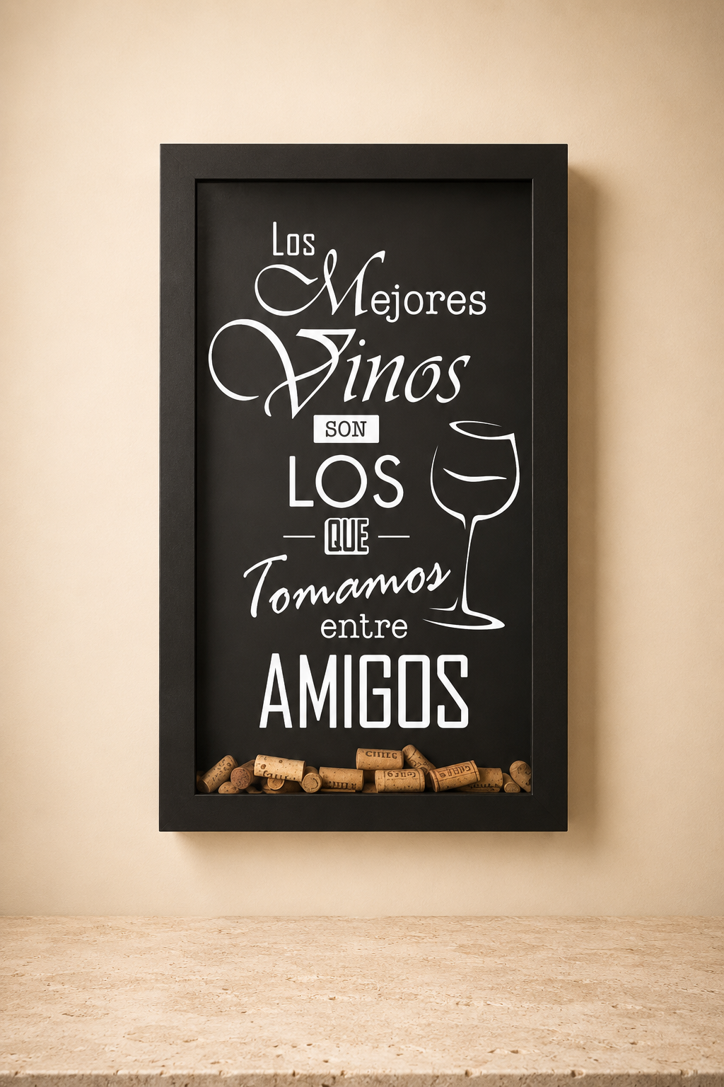 Los mejores vinos son los que tomamos entre amigos